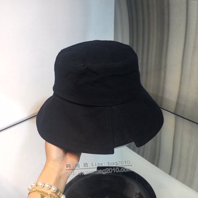 Dior爆款女士帽子 迪奧CD皮標漁夫帽遮陽帽  mm1251